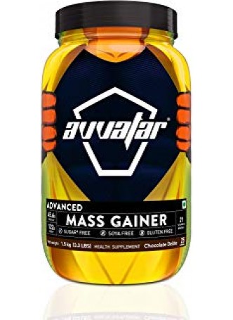 Avvatar Advanced Mass Gainer - 3.3 lbs (1.5 kg) 